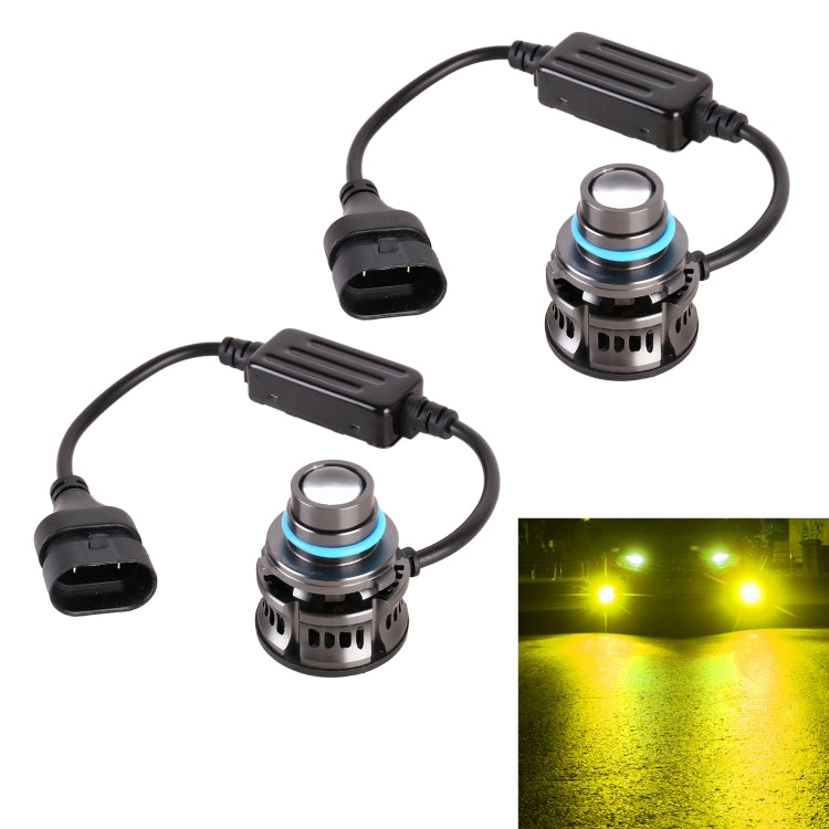 1 Pair 9005 27W / DC12V Car Aluminum Alloy Flashing LED Headlight, 9005 Flashing (Blue Light), 9005 Flashing (Gold Light), 9005 Flashing (Lime Green), 9005 Flashing (White Light) - HoMEdemic™ 