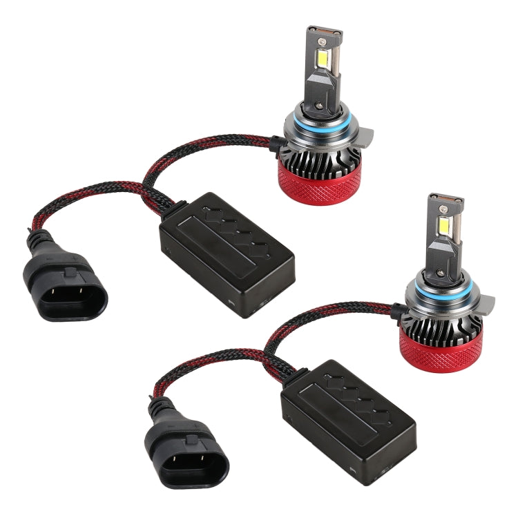 1 Pair 9012 DC12V 65W 6000K 6500LM LED Car Headlights, 9012 - HoMEdemic™ 