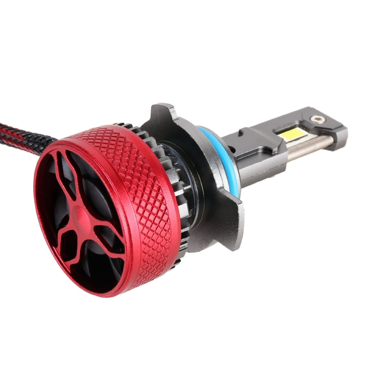 1 Pair 9012 DC12V 65W 6000K 6500LM LED Car Headlights, 9012 - HoMEdemic™ 