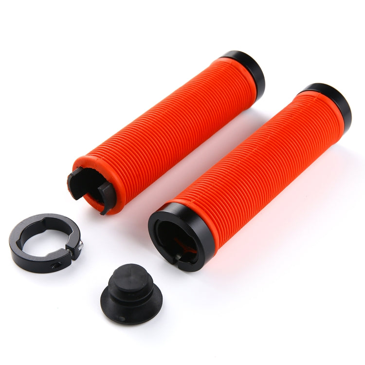 1 Pair AG15 Bicycle MTB Bike Lock-on Rubber Handlebar Grips, AG15 - HoMEdemic™ 