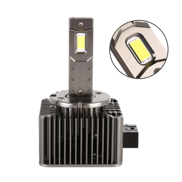 1 Pair D Series D1 Car HID Ballast to LED Headlight DC12V 35W 6000K 7000LM, 7040 Lamp Bead, D1 - HoMEdemic™ 