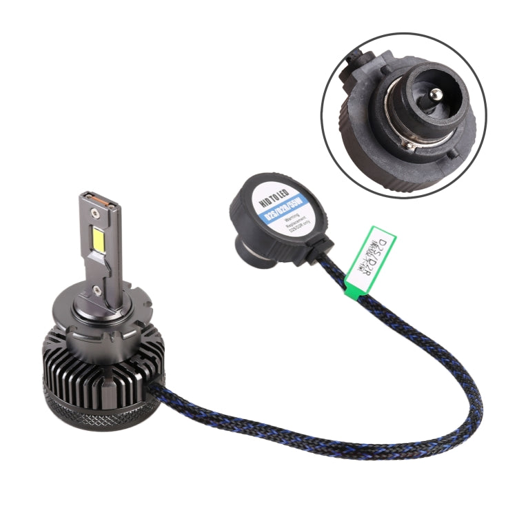 1 Pair D Series D2S Car HID Ballast to LED Headlight DC12V / 35W / 6000K / 5000LM, D2S - HoMEdemic™ 