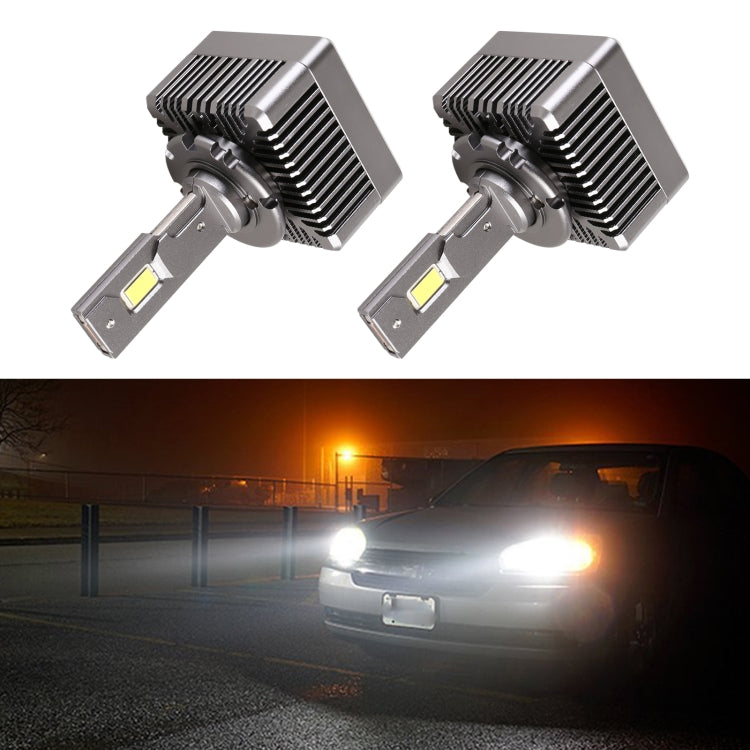 1 Pair D Series D3S Car HID Ballast to LED Headlight DC12V / 35W / 6000K / 5000LM, D3S - HoMEdemic™ 
