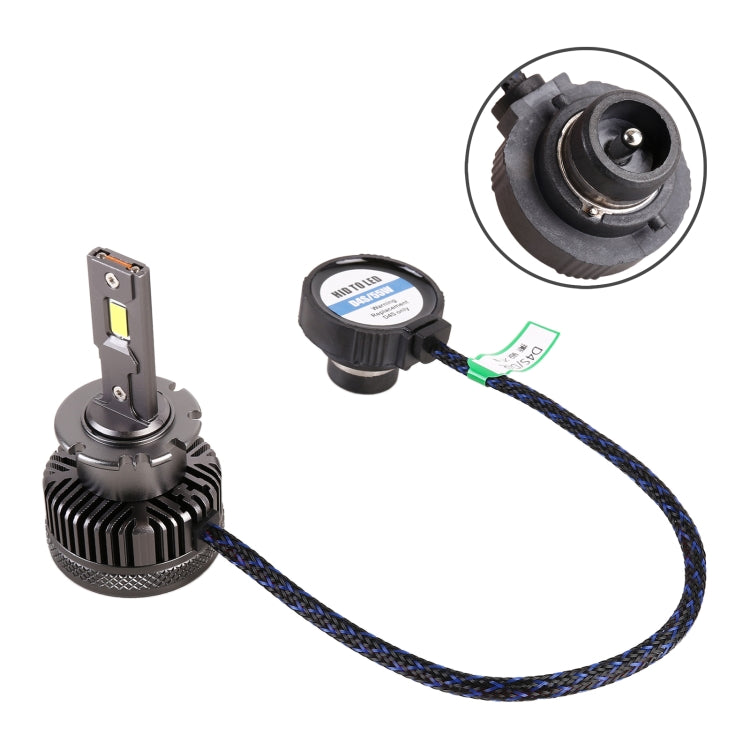 1 Pair D Series D4S Car HID Ballast to LED Headlight DC12V / 35W / 6000K / 5000LM, D4S - HoMEdemic™ 