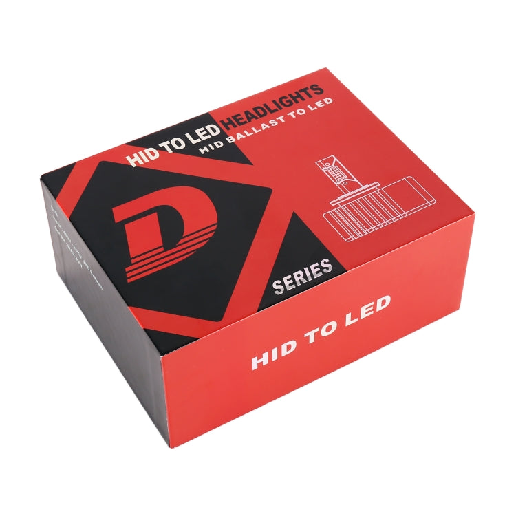 1 Pair D Series D4S Car HID Ballast to LED Headlight DC12V 35W 6000K 7000LM, CSP Lamp Bead, D4S - HoMEdemic™ 