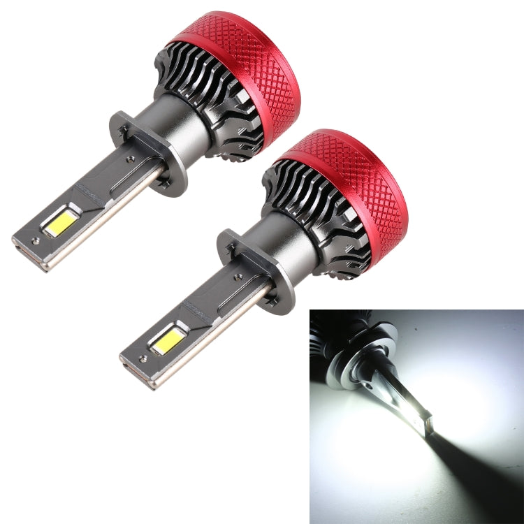 1 Pair H1 DC12V 65W 6000K 6500LM LED Car Headlights, H1 - HoMEdemic™ 