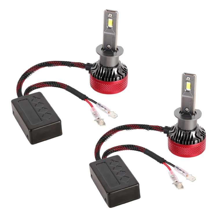 1 Pair H1 DC12V 65W 6000K 6500LM LED Car Headlights - HoMEdemic™ 