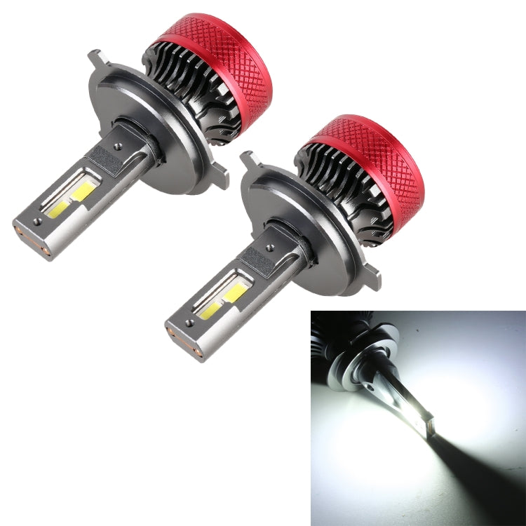 1 Pair H4 DC12V 65W 6000K 6500LM LED Car Headlights, H4 - HoMEdemic™ 