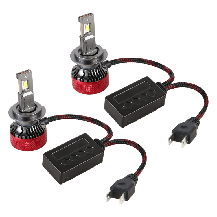 1 Pair H7 DC12V 65W 6000K 6500LM LED Car Headlights, H7 - HoMEdemic™ 