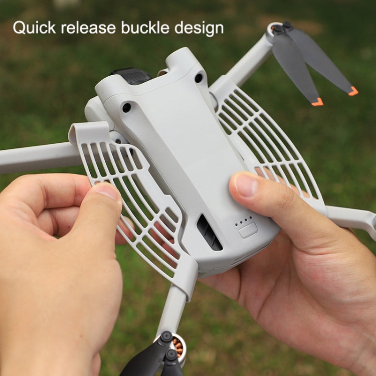1 Pair Sunnylife MM3-HS464 For DJI Mini 3 Pro Hand Guard Hand-held Take-off And Landing Safety Guard(Light Grey) - HoMEdemic™ 