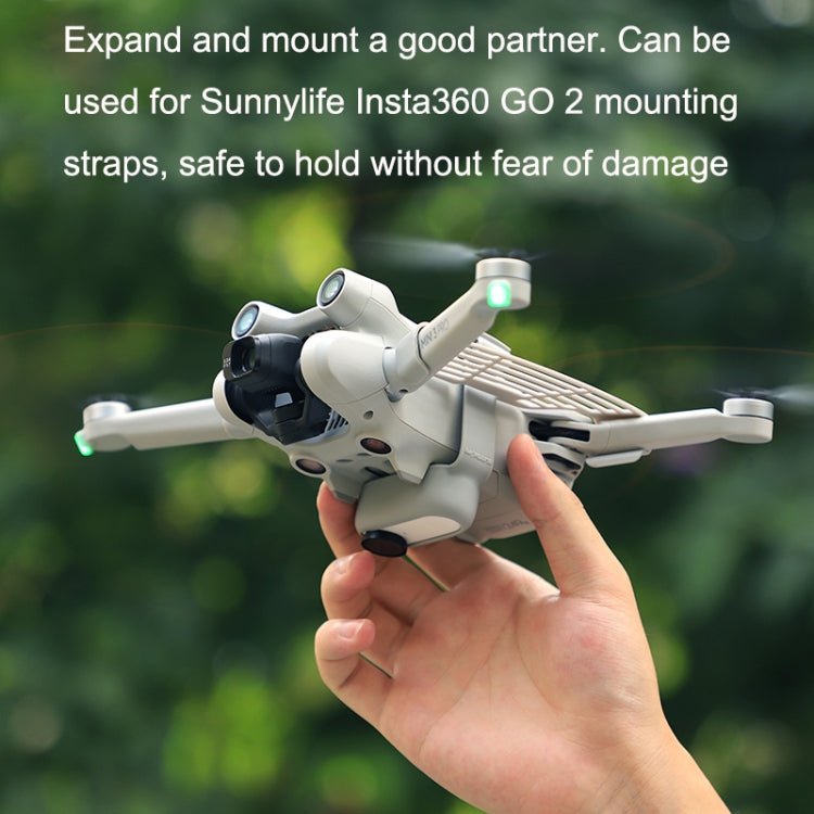 1 Pair Sunnylife MM3-HS464 For DJI Mini 3 Pro Hand Guard Hand-held Take-off And Landing Safety Guard(Light Grey) - HoMEdemic™ 