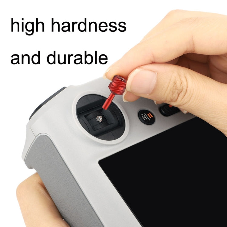 1 Pair Sunnylife MM3-YG393 For DJI Mini3 Pro DJI RC With Screen Remote Control Thumb Rocker(Red) - HoMEdemic™ 