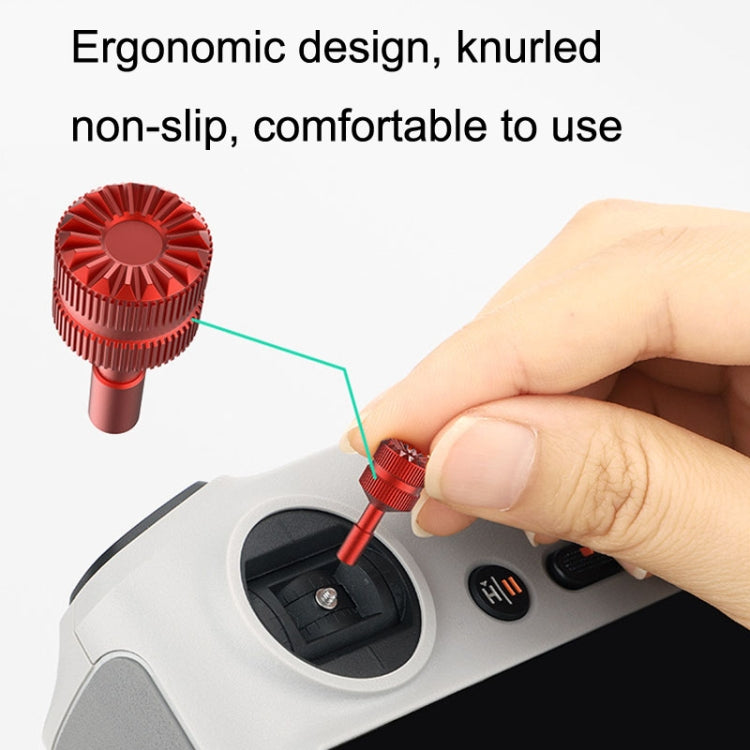 1 Pair Sunnylife MM3-YG393 For DJI Mini3 Pro DJI RC With Screen Remote Control Thumb Rocker(Titanium) - HoMEdemic™ 