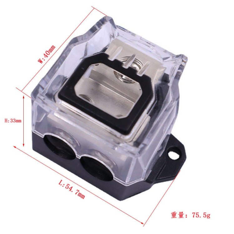 1 To 2 Car Audio Amplifier Modification Fuse Ground Box Hub - HoMEdemic™ 