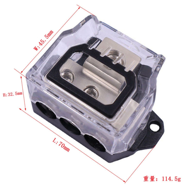 1 To 3 Car Audio Amplifier Modification Fuse Ground Box Hub - HoMEdemic™ 