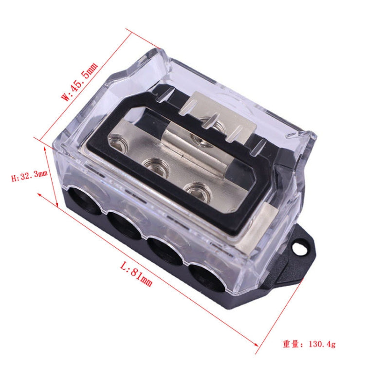 1 To 4 Car Audio Amplifier Modification Fuse Ground Box Hub - HoMEdemic™ 