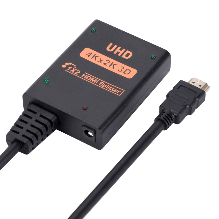 1 into 2 out HDMI 4K HD Video Splitter, with Cable - HoMEdemic™ 