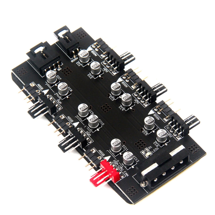 1 to 6 PWM / ARGB HUB Extender IDE Interface, 1 to 6 - HoMEdemic™ 