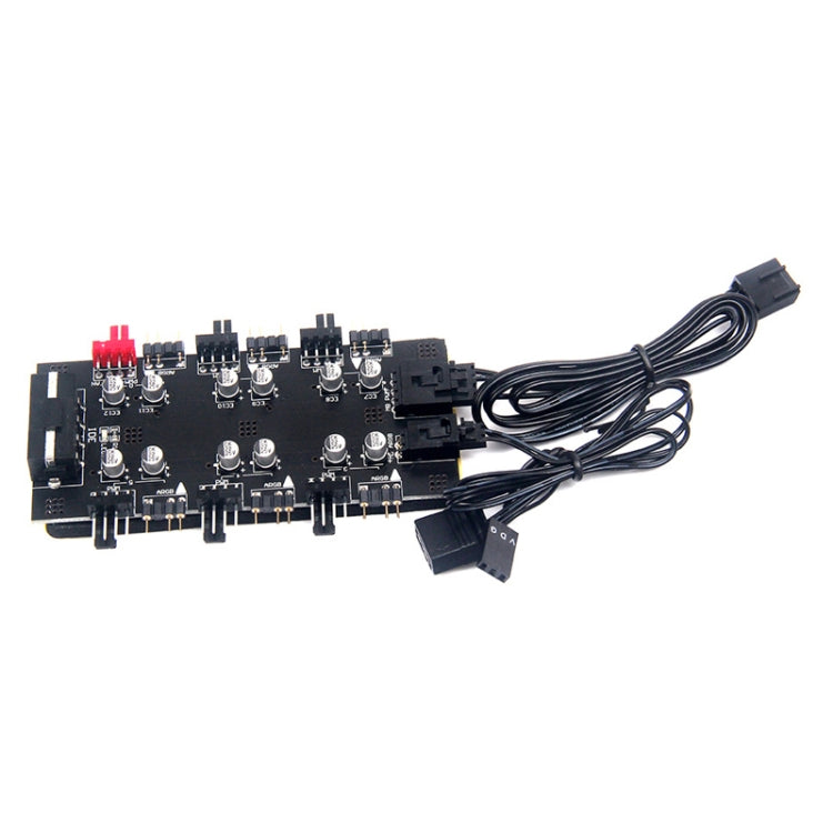 1 to 6 PWM / ARGB HUB Extender IDE Interface, 1 to 6 - HoMEdemic™ 