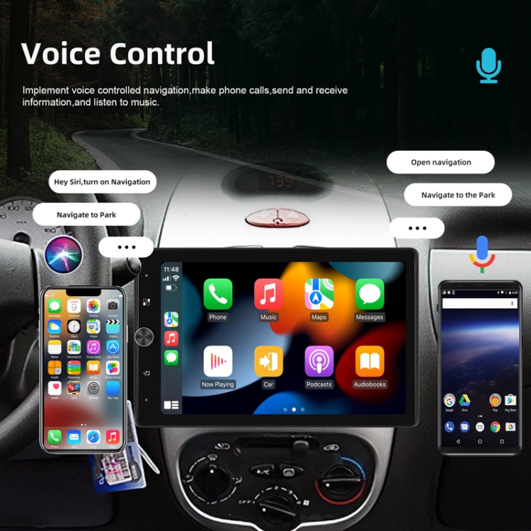 10.4 Inch MP5 Single Butt Vertical Screen Manual Rotation Android Navigation With Wireless Carplay Backup Camera(Standard) - HoMEdemic™ 