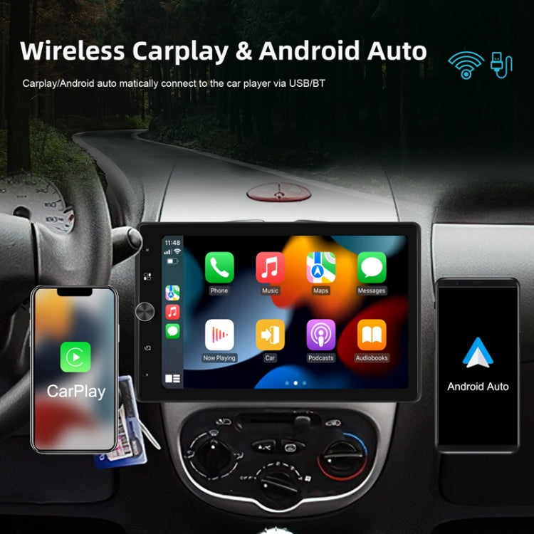 10.4 Inch MP5 Single Butt Vertical Screen Manual Rotation Android Navigation With Wireless Carplay Backup Camera(Standard) - HoMEdemic™ 