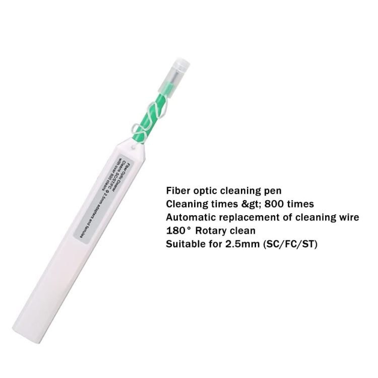 10 In 1 Optical Fiber Cleaning Tool Kit 1.25/2.5mm Fiber Cleaning Pen - HoMEdemic™ 