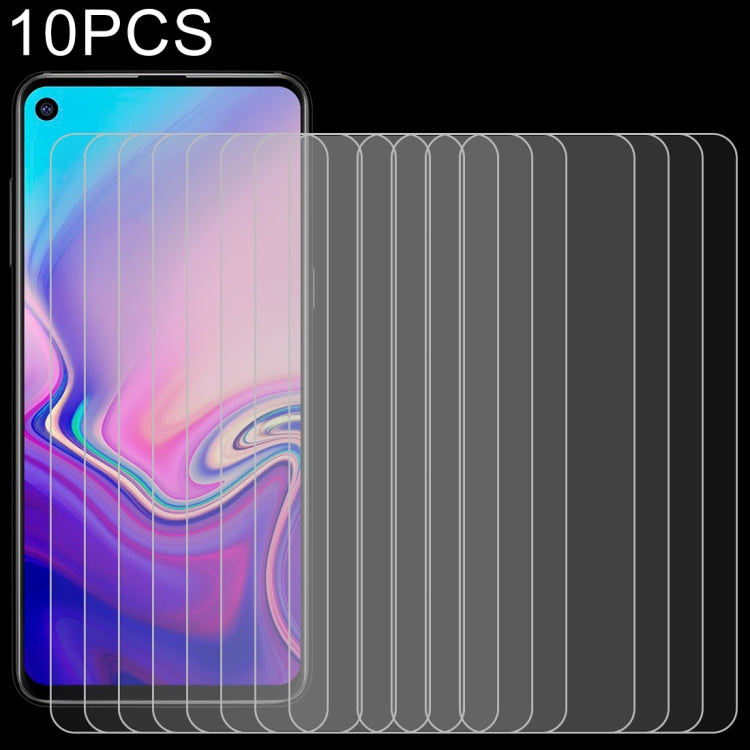 10 PCS 0.26mm 9H 2.5D Explosion-proof Tempered Glass Film for Galaxy A8s, For Galaxy A8s - HoMEdemic™ 