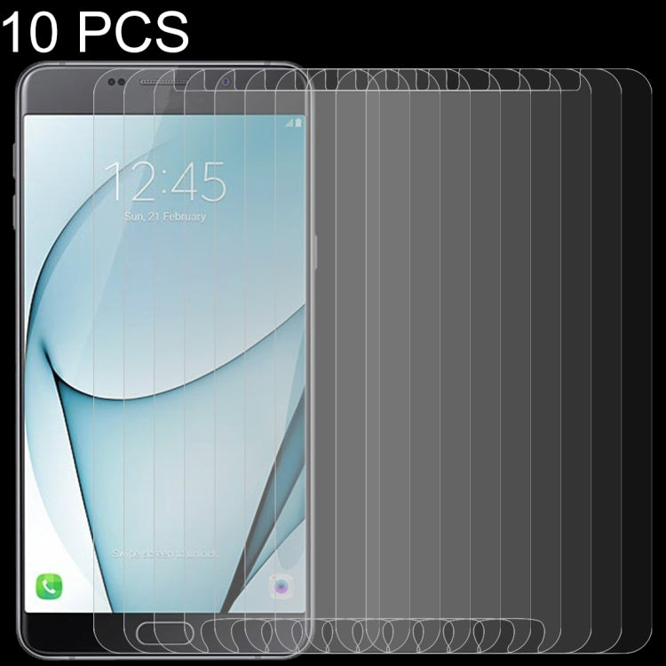 10 PCS 0.26mm 9H 2.5D Tempered Glass Film for Galaxy A9 Pro (2016), For Galaxy A9 Pro (2016)(10 PCS) - HoMEdemic™ 