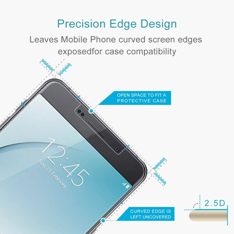 10 PCS 0.26mm 9H 2.5D Tempered Glass Film for Galaxy A9 Pro (2016), For Galaxy A9 Pro (2016)(10 PCS) - HoMEdemic™ 