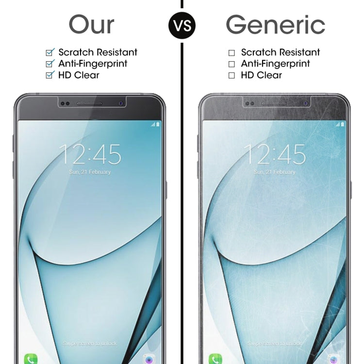 10 PCS 0.26mm 9H 2.5D Tempered Glass Film for Galaxy A9 Pro (2016), For Galaxy A9 Pro (2016)(10 PCS) - HoMEdemic™ 