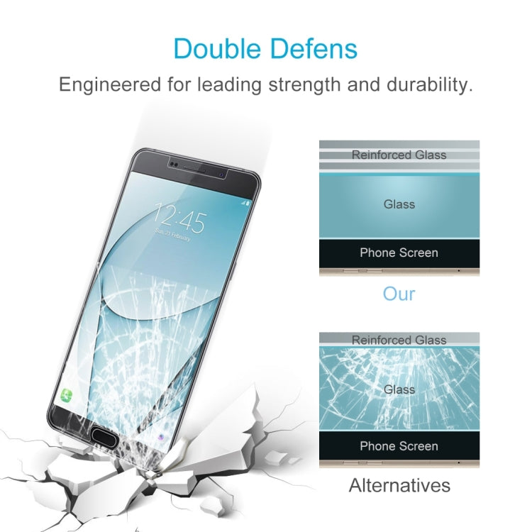10 PCS 0.26mm 9H 2.5D Tempered Glass Film for Galaxy A9 Pro (2016), For Galaxy A9 Pro (2016)(10 PCS) - HoMEdemic™ 