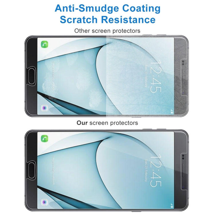 10 PCS 0.26mm 9H 2.5D Tempered Glass Film for Galaxy A9 Pro (2016), For Galaxy A9 Pro (2016)(10 PCS) - HoMEdemic™ 