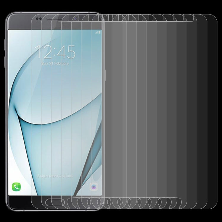 10 PCS 0.26mm 9H 2.5D Tempered Glass Film for Galaxy A9 Pro (2016), For Galaxy A9 Pro (2016)(10 PCS) - HoMEdemic™ 