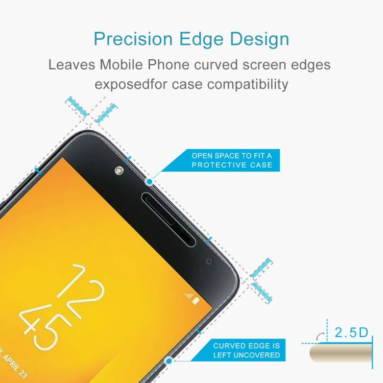 10 PCS 0.26mm 9H 2.5D Tempered Glass Film for Galaxy J7 Duo, For Galaxy J7 Duo (10 PCS) - HoMEdemic™ 