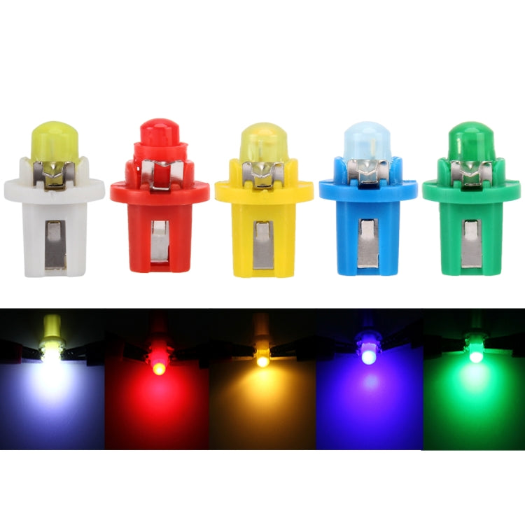 10 PCS 0.4W B8.5 Wedge Instrument Panel COB LED Light Dashboard Gauge Cluster Indicator Lamp Bulb, 0.4W B8.5 - HoMEdemic™ 