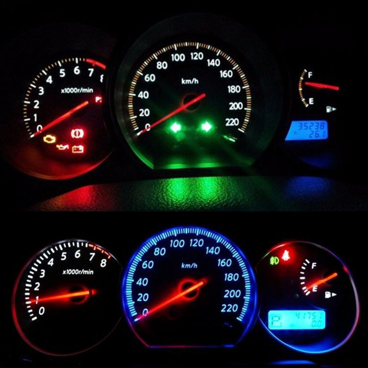 10 PCS 0.4W B8.5 Wedge Instrument Panel COB LED Light Dashboard Gauge Cluster Indicator Lamp Bulb, 0.4W B8.5 - HoMEdemic™ 