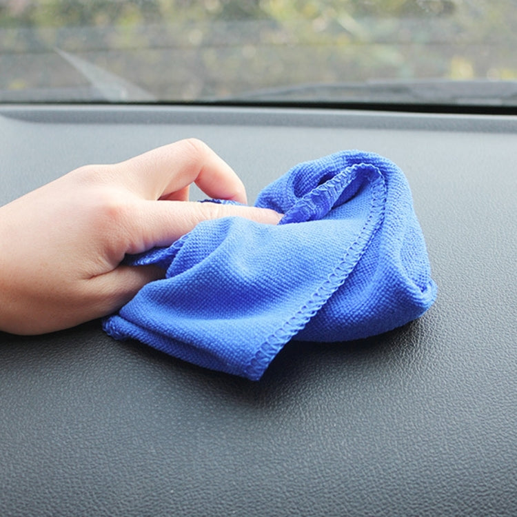 10 PCS 30cm × 30cm Microfiber Quick Dry Towels Cleaning Cloth Car Detailing Care Towels Car Care Towels, 10 PCS - HoMEdemic™ 