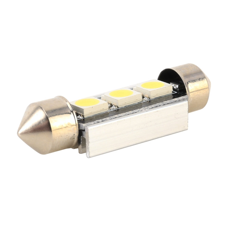 10 PCS 39mm DC12V / 1.7W / 7000K / 70LM 3LEDs SMD-5050 Car Reading Lamp, 39mm, 3LEDs SMD-5050 - HoMEdemic™ 