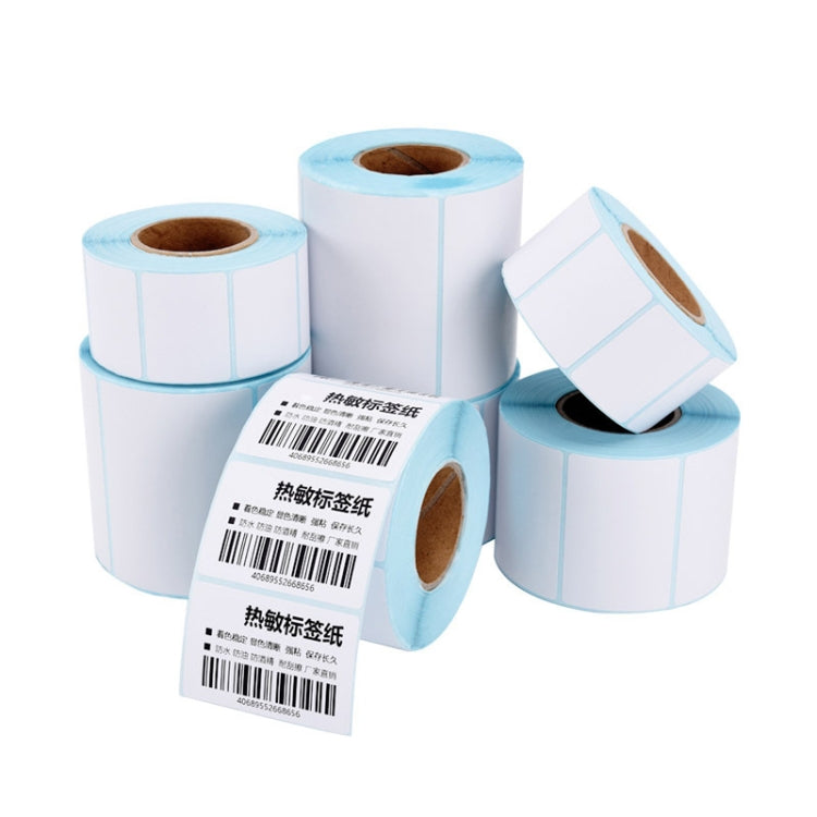 10 PCS 60mmx40mm 700 Sheets Self-adhesive Thermal Barcode Label Paper, 60x40mmx700 sheets - HoMEdemic™ 