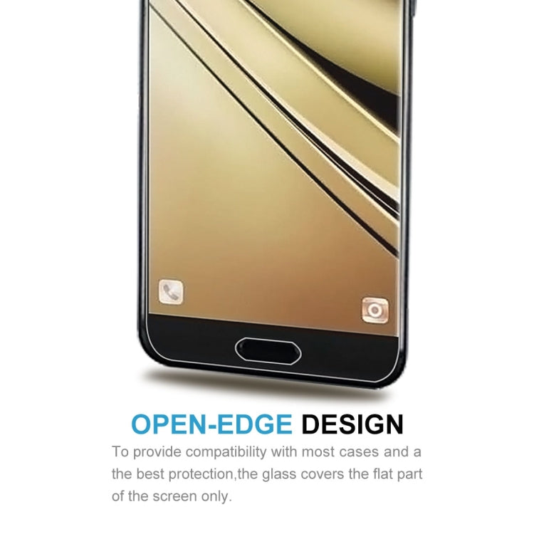 10 PCS 9H 2.5D Tempered Glass Film for Galaxy C7 (2017), For Galaxy C7 2017 (10pcs) - HoMEdemic™ 
