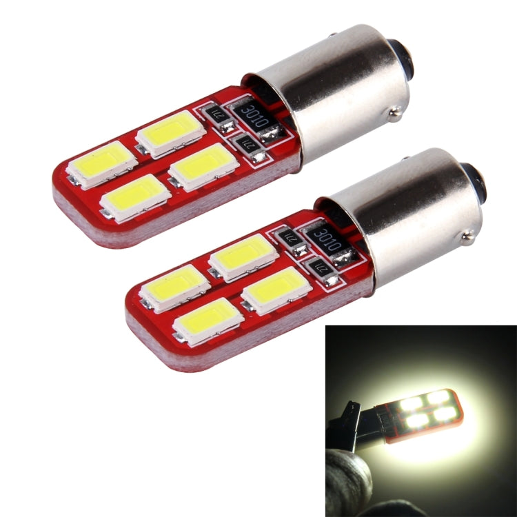 10 PCS BA9S 3W 200lm 6000K 8 SMD-5730 LEDs Car Clearance Light Lamp, DC 12V, 3W 200lm 6000K - HoMEdemic™ 