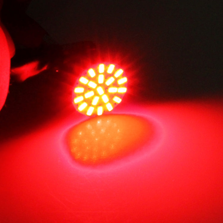 10 PCS Car Auto 1.2W 1157 BAY15D 22-LED Bulbs Brake Light, 1157 Red Light, 1157 Yellow Light - HoMEdemic™ 