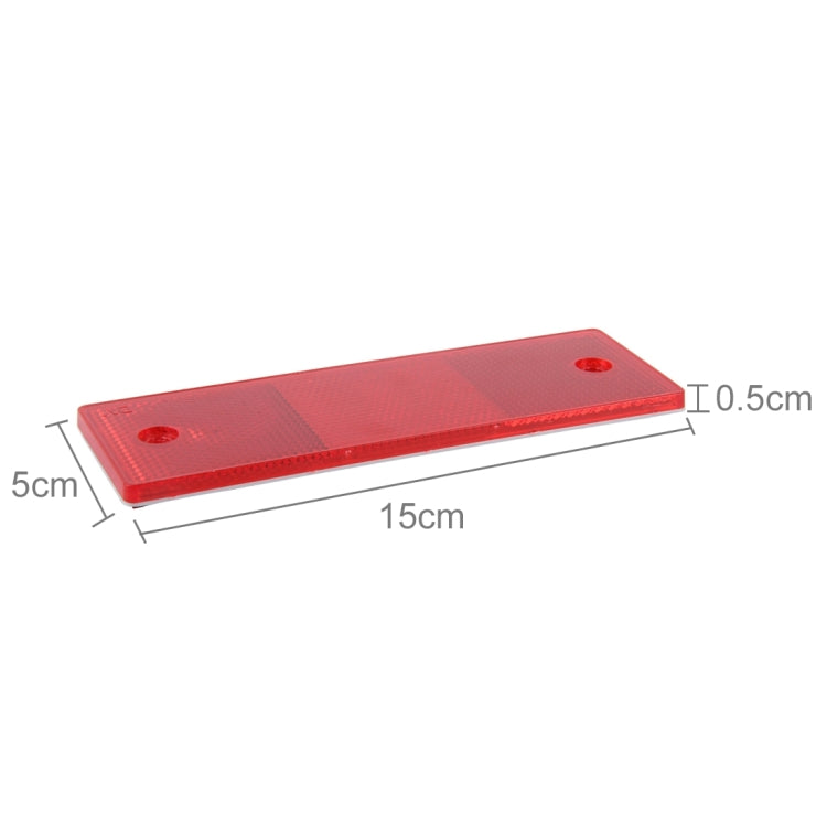 10 PCS Car Rear Bumper Warning Plastic Reflector and Sign - HoMEdemic™ 