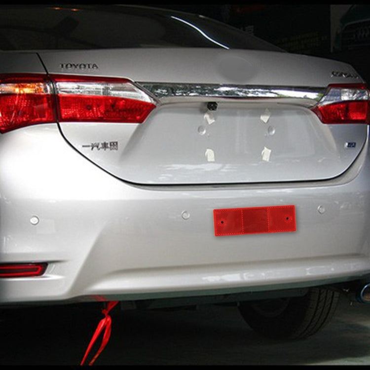 10 PCS Car Rear Bumper Warning Plastic Reflector and Sign - HoMEdemic™ 