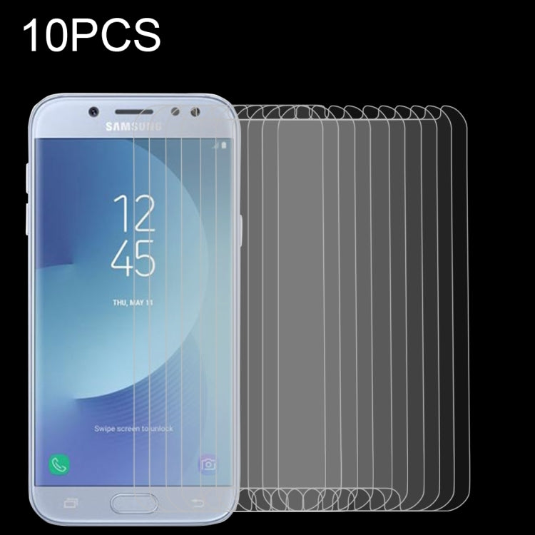 10 PCS For Galaxy J5 (2017) (EU Version) 0.26mm 9H Surface Hardness 2.5D Explosion-proof Non-full Screen Tempered Glass Screen Film, For Galaxy J5 (2017) (EU Version)(10 PCS) - HoMEdemic™ 