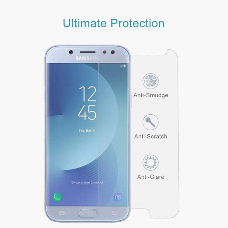 10 PCS For Galaxy J5 (2017) (EU Version) 0.26mm 9H Surface Hardness 2.5D Explosion-proof Non-full Screen Tempered Glass Screen Film, For Galaxy J5 (2017) (EU Version)(10 PCS) - HoMEdemic™ 
