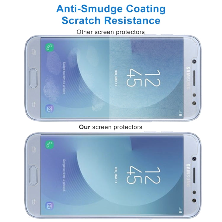10 PCS For Galaxy J5 (2017) (EU Version) 0.26mm 9H Surface Hardness 2.5D Explosion-proof Non-full Screen Tempered Glass Screen Film, For Galaxy J5 (2017) (EU Version)(10 PCS) - HoMEdemic™ 