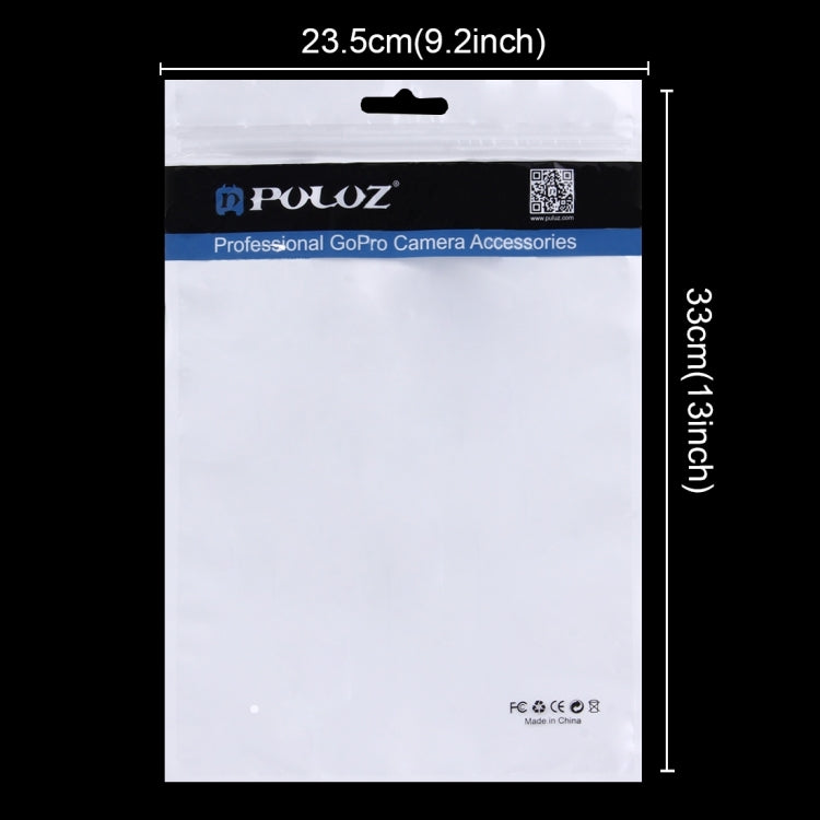 10 PCS PULUZ 33cm x 23.5cm Hang Hole Clear Front White Pearl Jewelry Zip Lock Packaging Bag(Size: XL) - HoMEdemic™ 