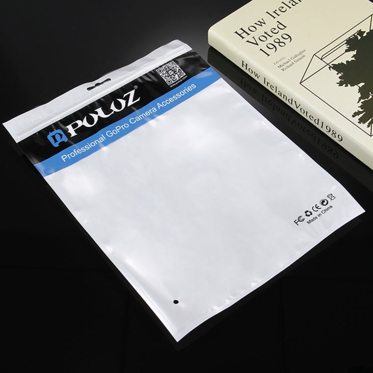 10 PCS PULUZ 33cm x 23.5cm Hang Hole Clear Front White Pearl Jewelry Zip Lock Packaging Bag(Size: XL) - HoMEdemic™ 