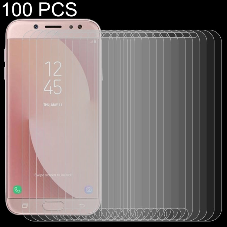 100 PCS 0.26mm 9H 2.5D Arc Edge Tempered Glass Film for Galaxy J7 Pro / J730, J7 Pro / J730(100pcs) - HoMEdemic™ 